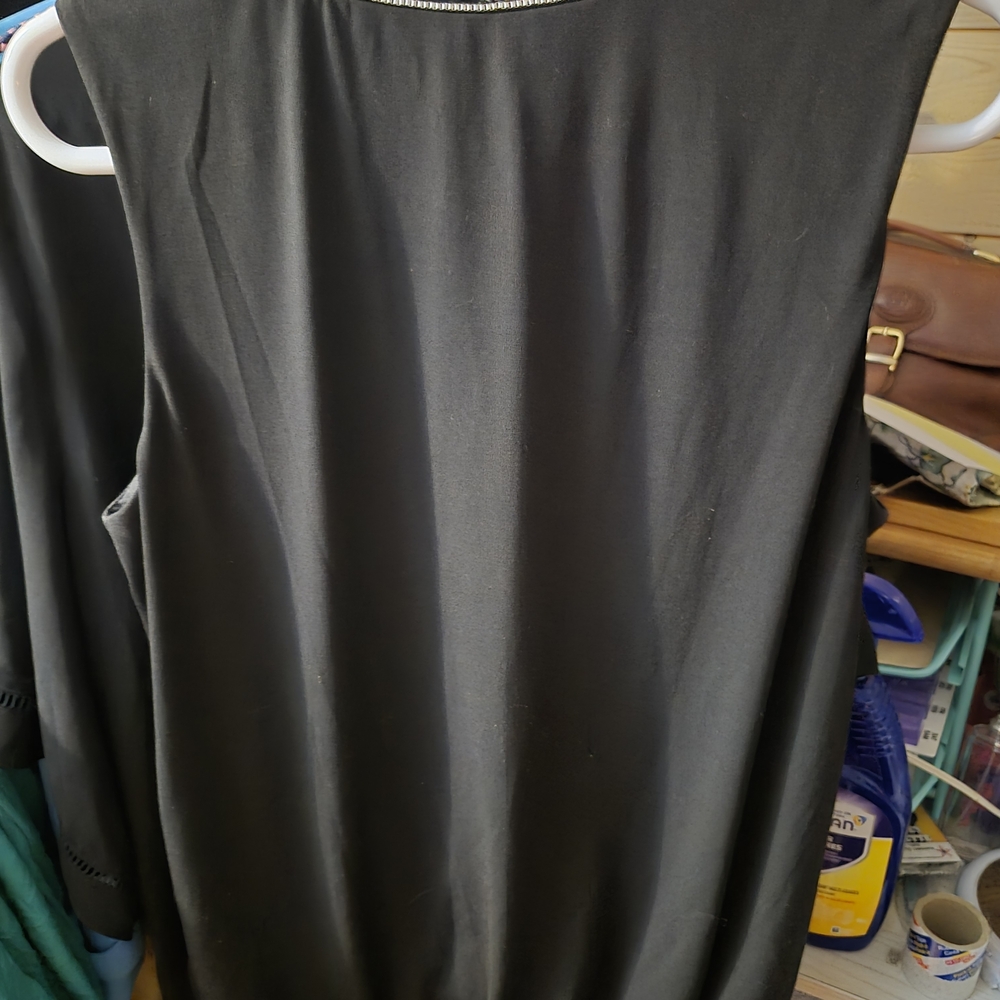 Elegant Black Sleeveless Top